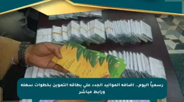 رسمياً اليوم.. إضافة المواليد الجدد على بطاقة التموين بخطوات سهلة ورابط مباشر